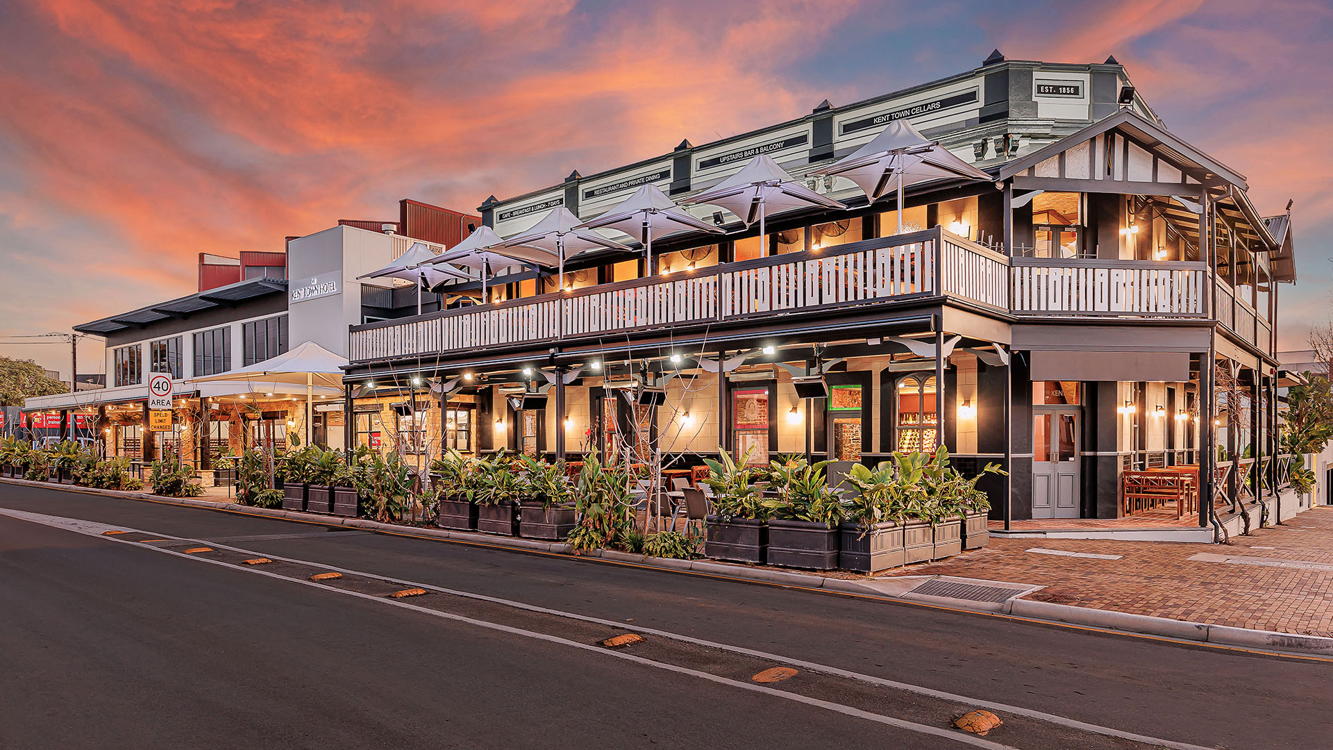 Kent Town Hotel. Adelaide's Newest Hotel Now Open.